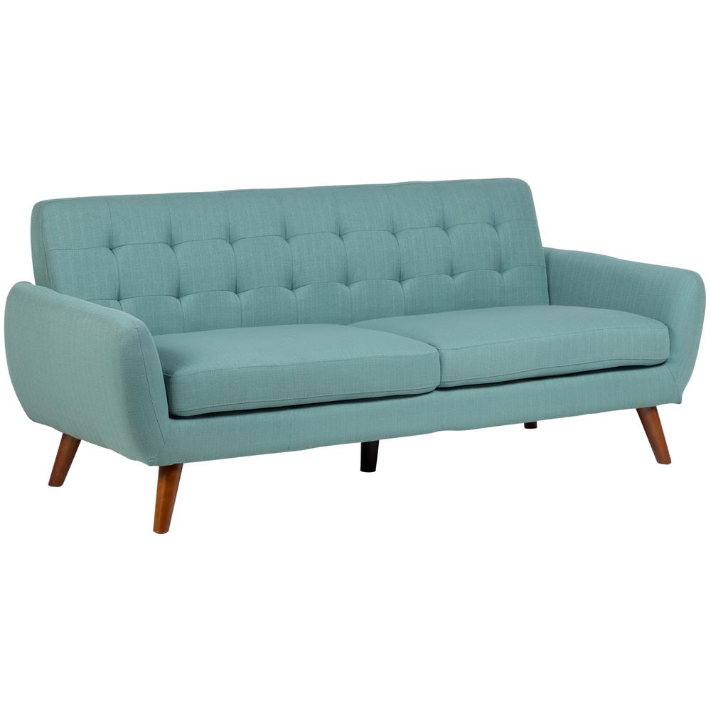 Sitswell Daphne Teal Mid-Century Modern Sofa-01-41C-01-6918 - The Home