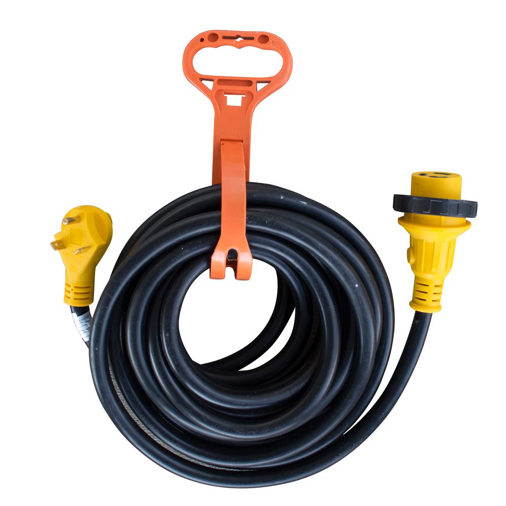 Sportsman 25 ft. 125 Volt 30 Amp Marine Type Pigtail Extension Cord