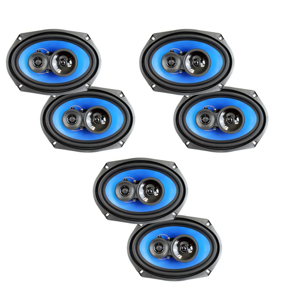 3 way coaxial speakers