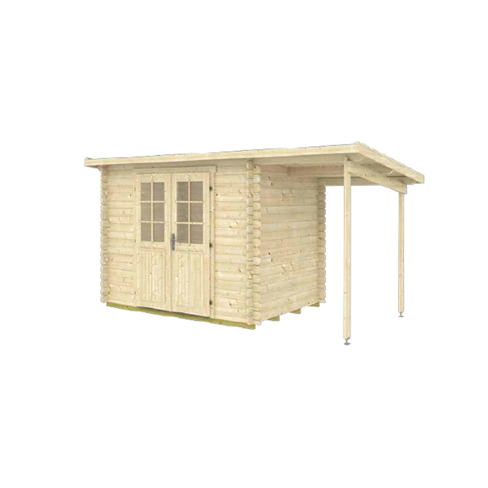 Ez Log Structures Gloria Asd 150 14 Ft 7 In X 6 Ft 5 In Log