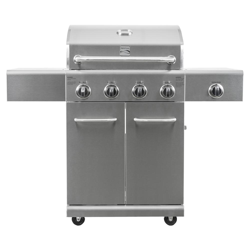 Kenmore Kenmore 4-burner Searing Side Burner Propane Gas Grill In 