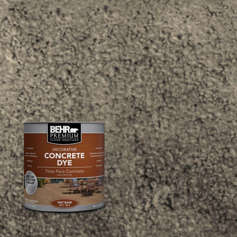 Behr premium concrete dye