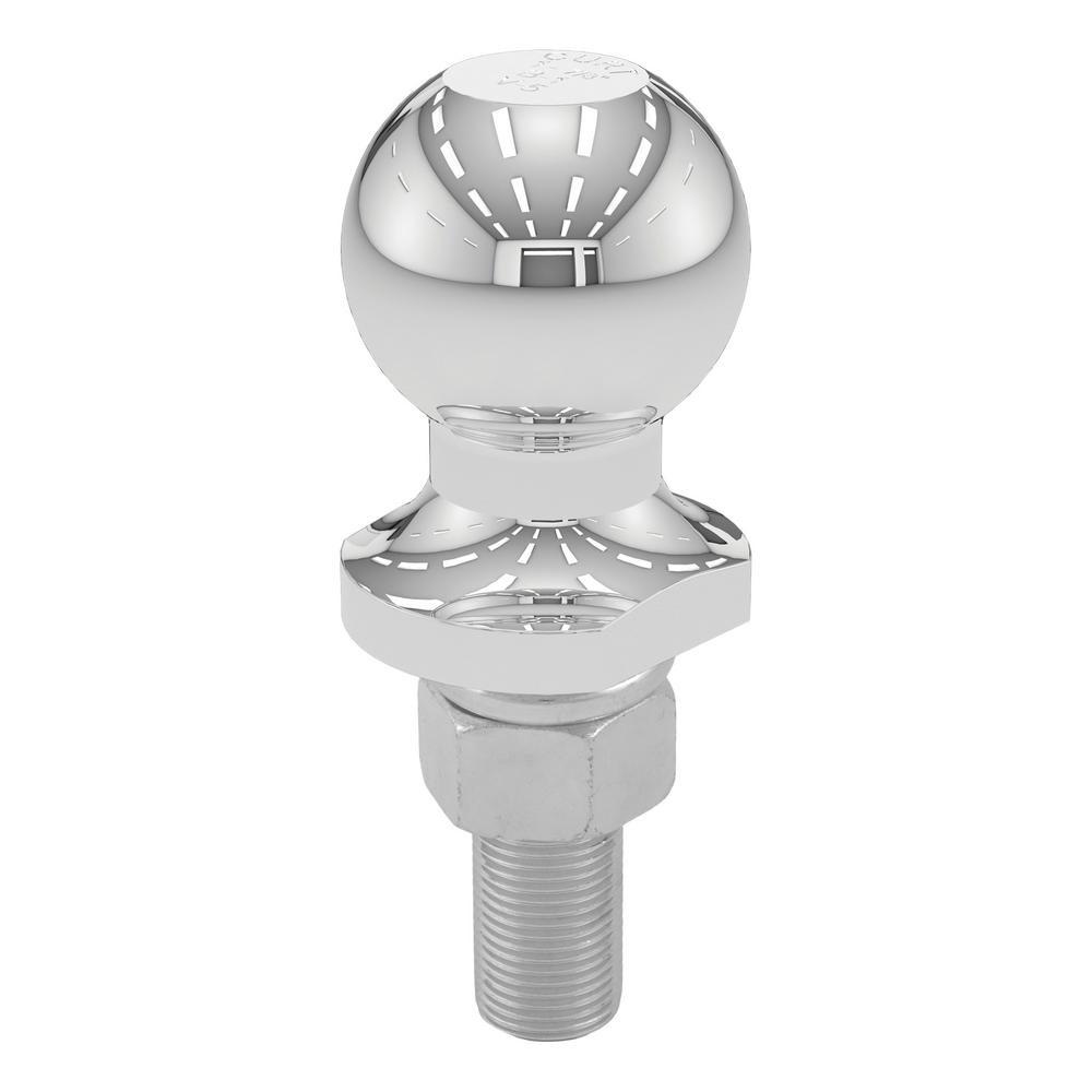 CURT 17/8" Trailer Ball (3/4" x 21/8" Shank, 2,000 lbs., Chrome