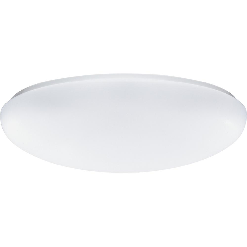 Amazon Com Lithonia Lighting 11432re Wh Cambridge Linear T8 Flush Mount Ceiling Light For Kitchen Attic Basement Home White Home Improvement