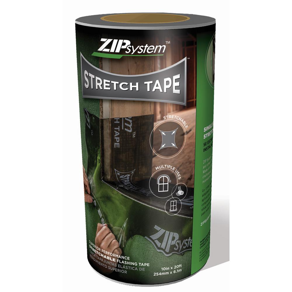 Huber 10 in. x 20 ft. ZIP System Linered Stretch TapeEHD5017119 The