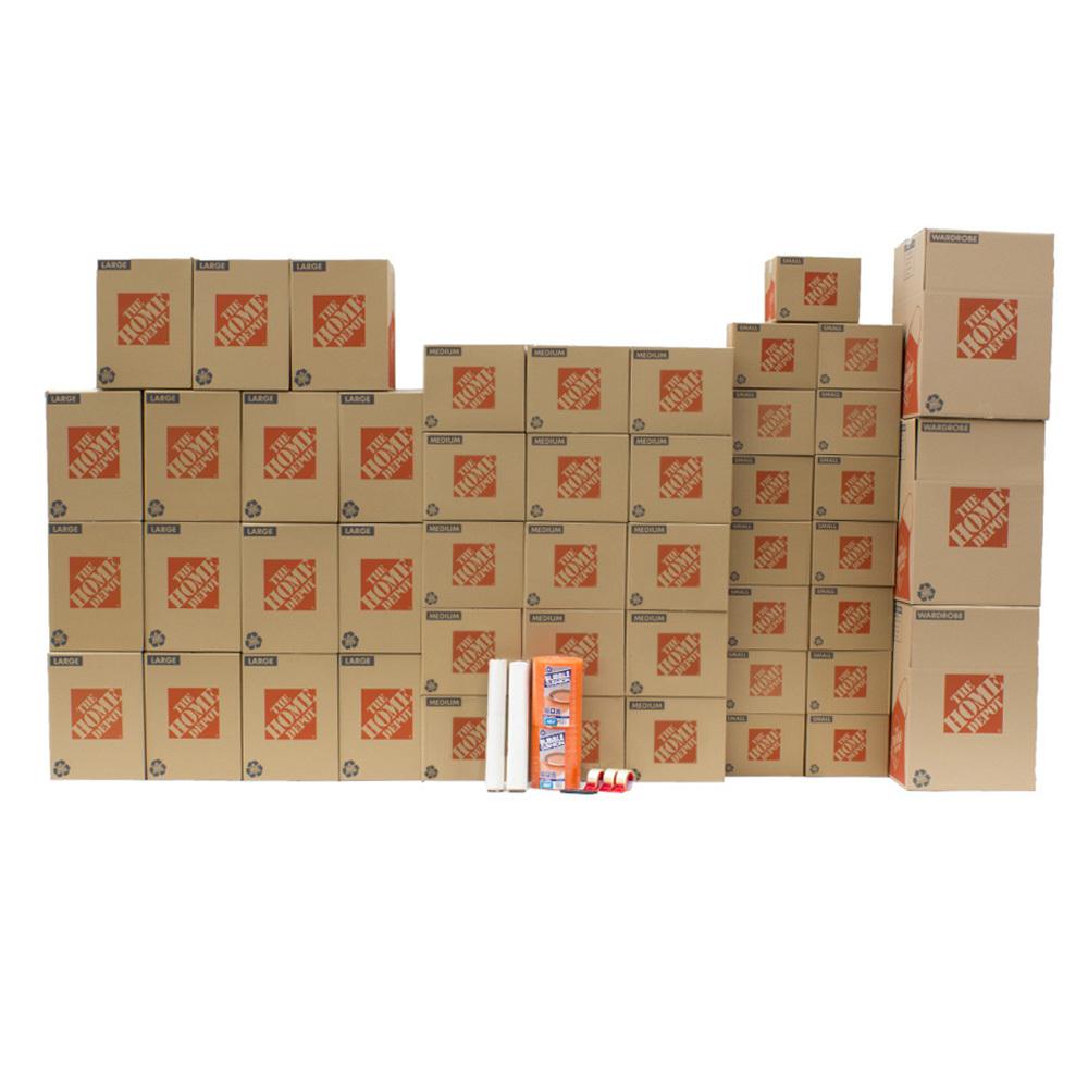 The Home Depot 48Box Large Moving Box Kit701167 The Home Depot