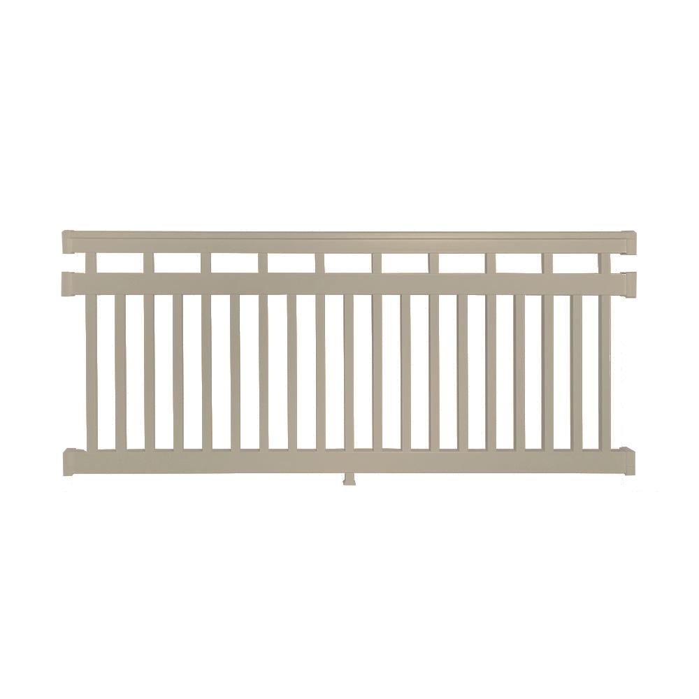 Vinyl Deck Railing Systems Deck Railings The Home Depot