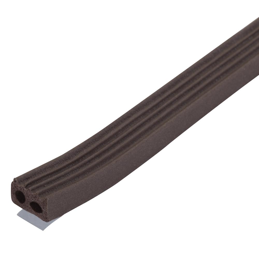 M D Building Products 2 In X 16 Ft Rubber Replacement For Garage Door Bottom 03749 The Home Depot