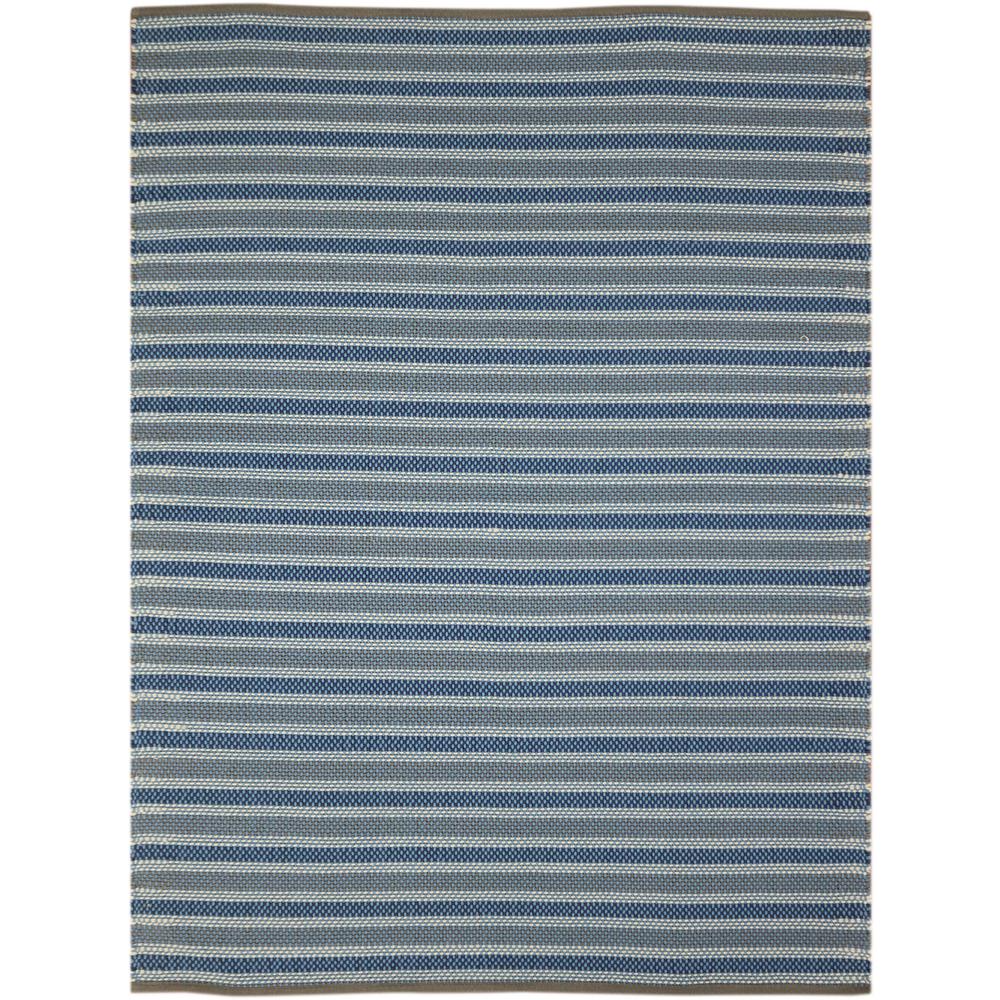 Nourison Milos Blue 10 ft. x 13 ft. Indoor/Outdoor Area Rug 208200