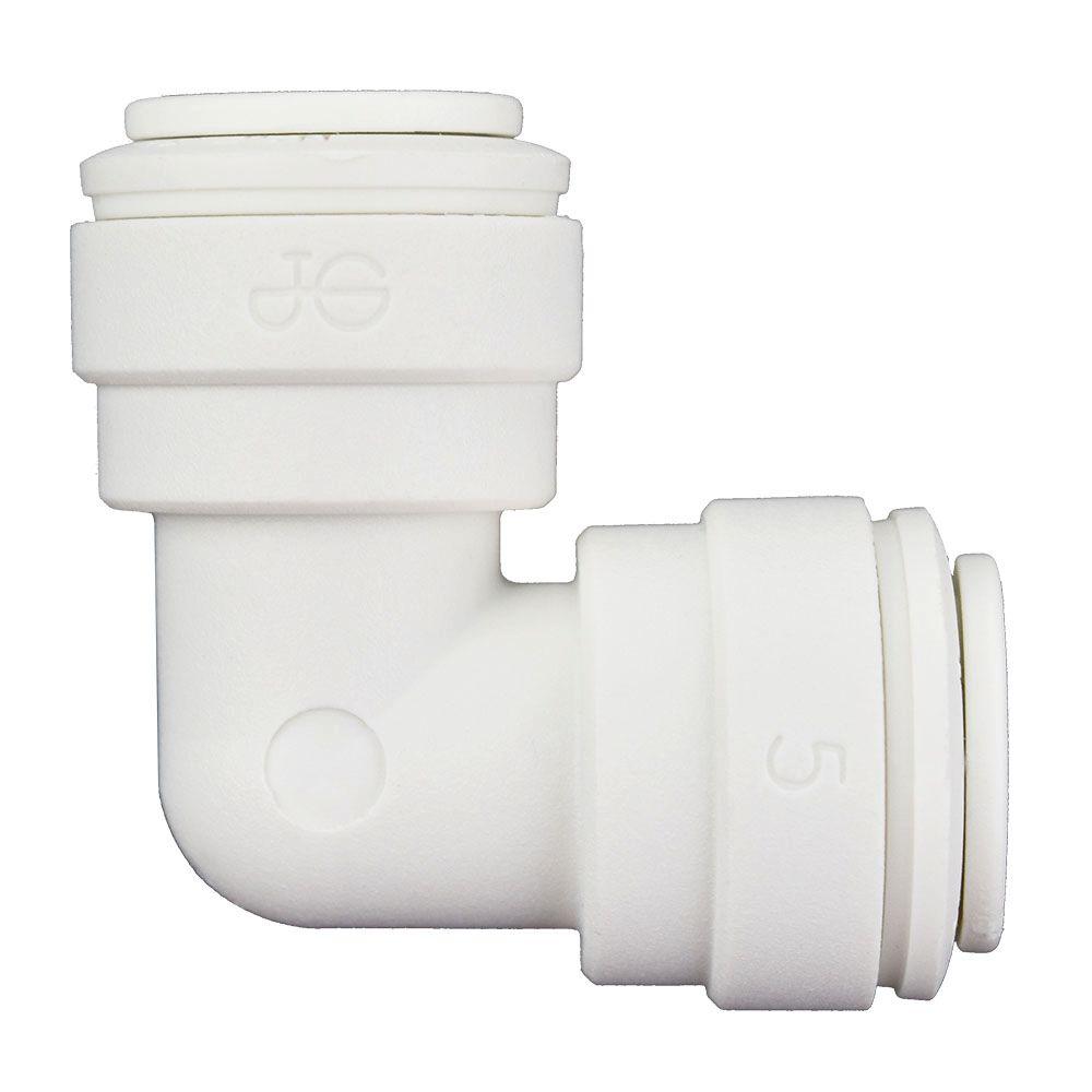 John Guest 3/8 in. Polypropylene 90Degree PushtoConnect Elbow (10