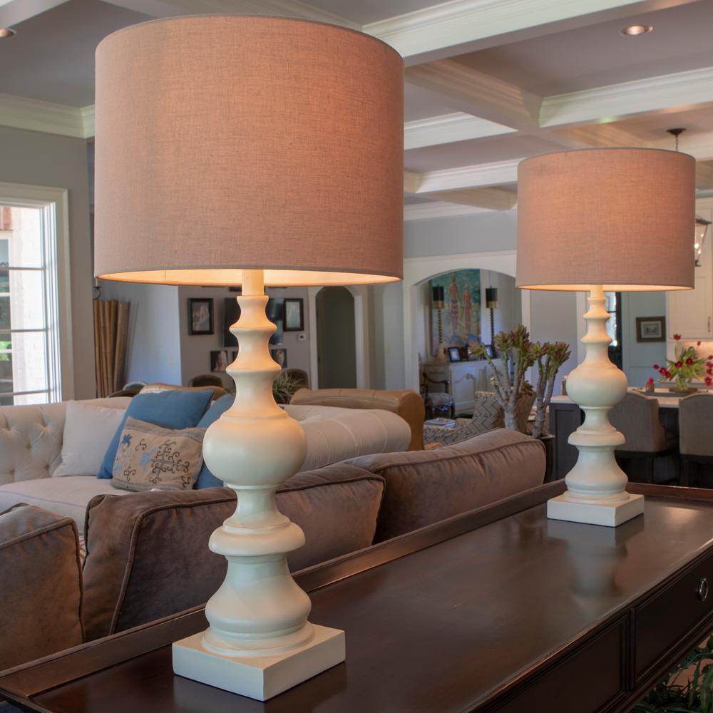 cream lamp tables for living room