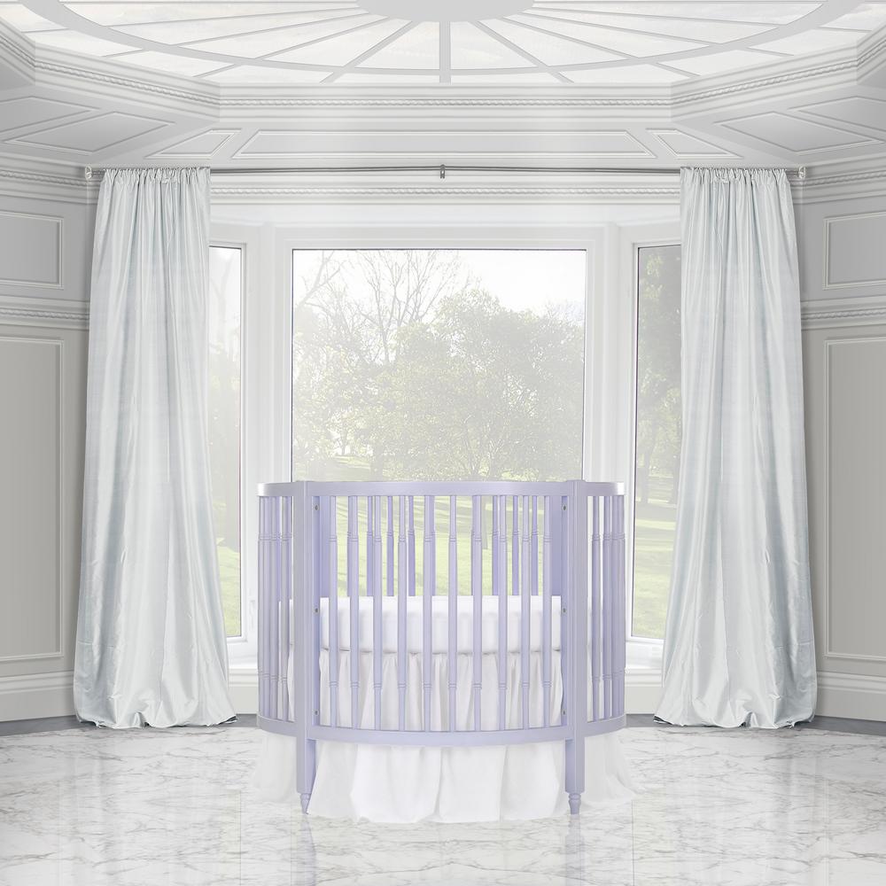 Dream On Me Sophia Posh Lavender Ice Circular Crib 669 Li The