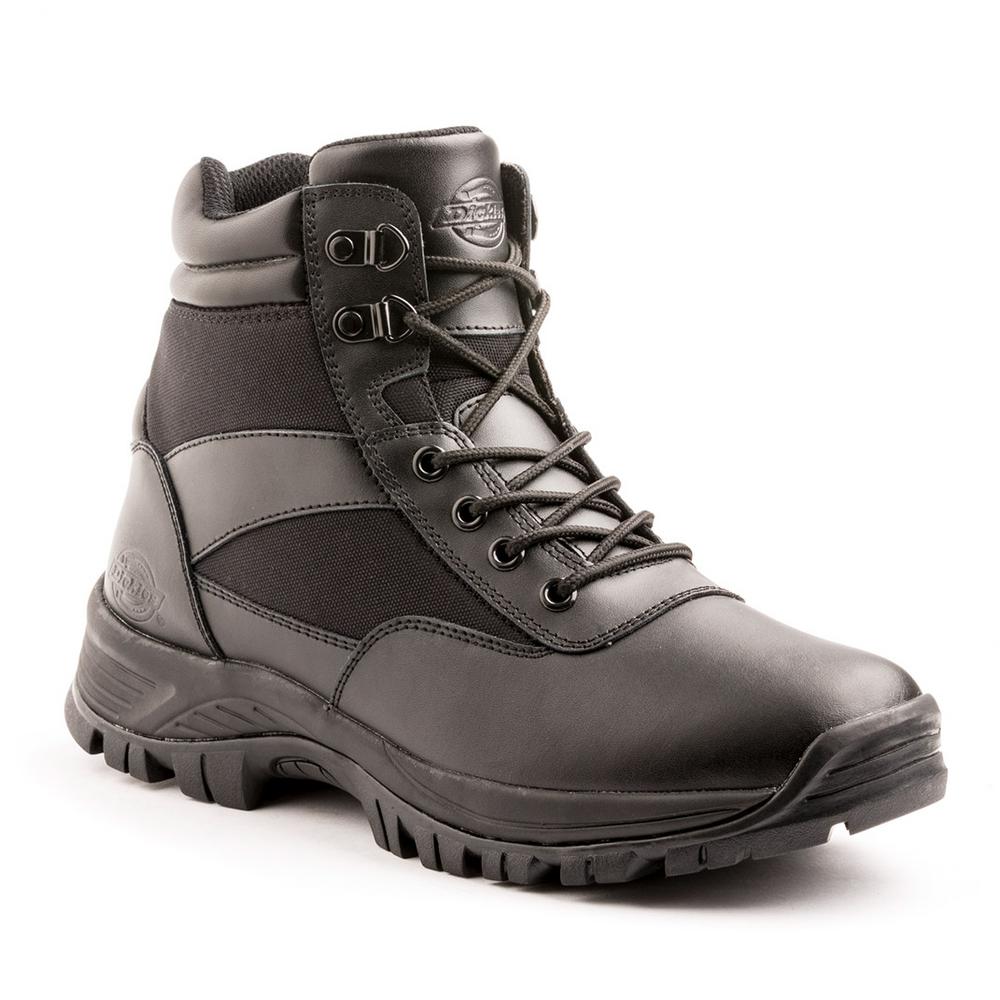 Dickies Javelin 6 in. Men Size 13 Black ST Leather Work Boot ...