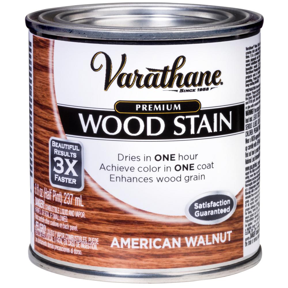 Varathane 8 Oz American Walnut Premium Fast Dry Interior Wood Stain 4 Pack