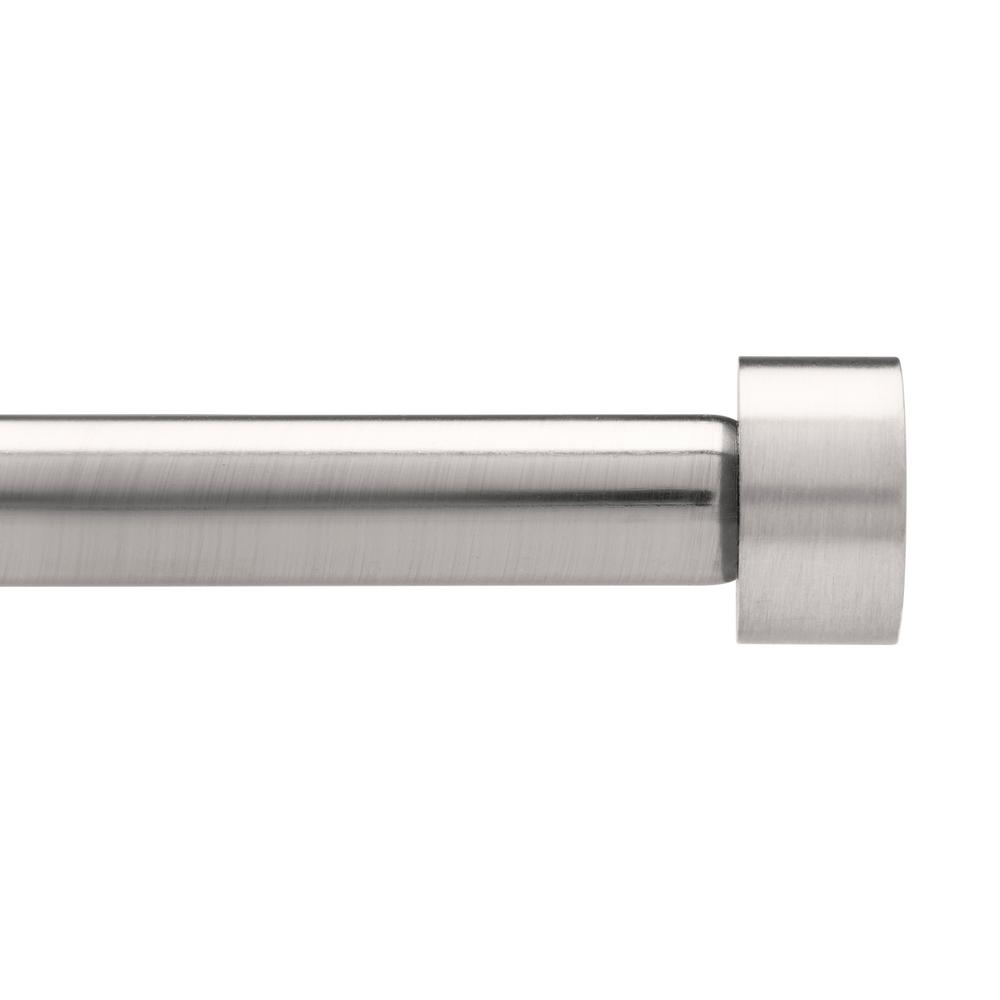 Umbra Cappa 3/4 in. Dia Single Rod 36 in. - 72 in. in Nickel/Steel
