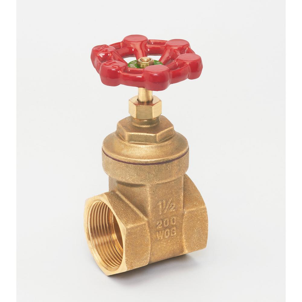 UPC 032888000094 product image for ProLine 2.5 in. Brass FIP Gate Valve with Non Rising Stem | upcitemdb.com
