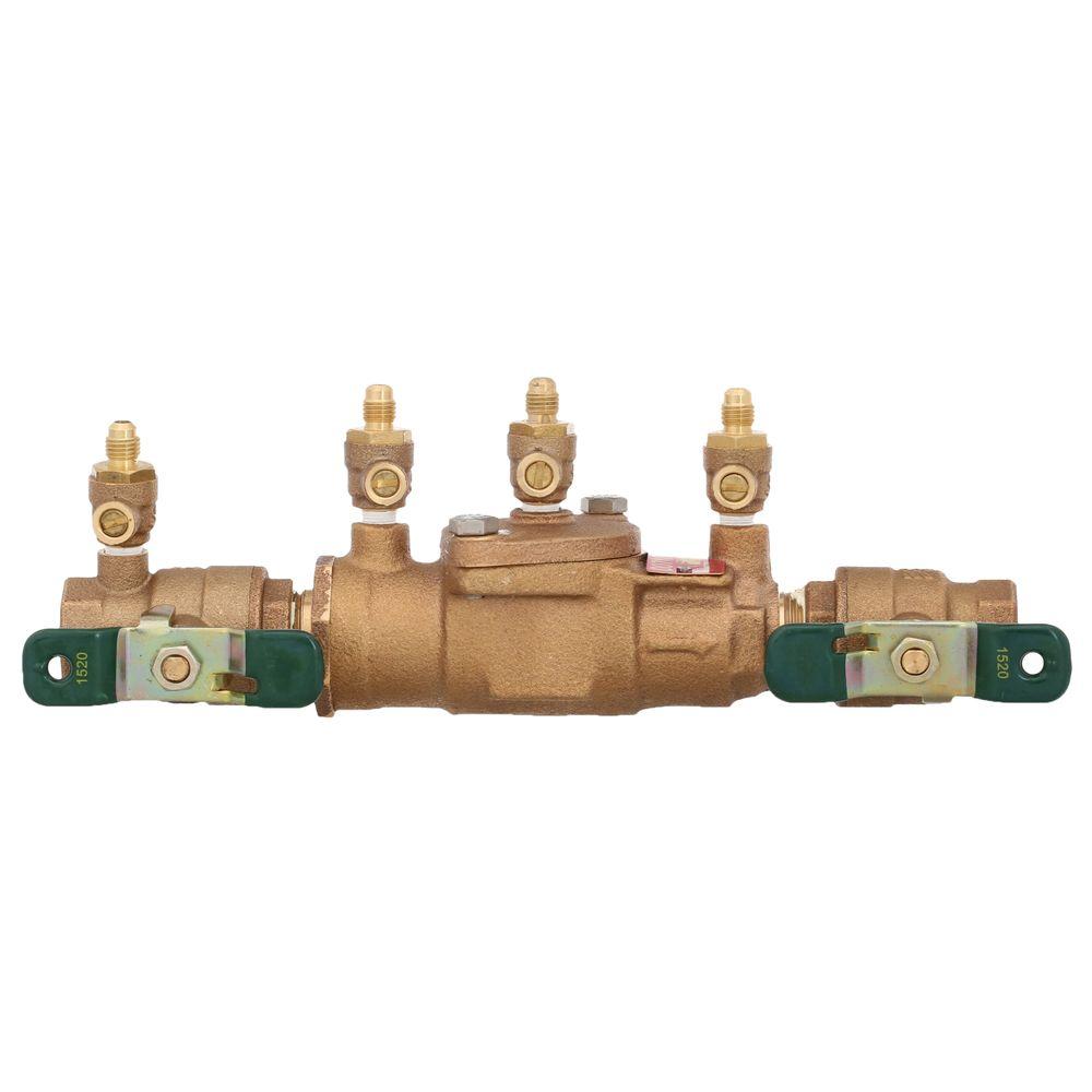 Watts 3/4 in. Bronze FPT x FPT Double Check Valve Assembly Backflow Preventer