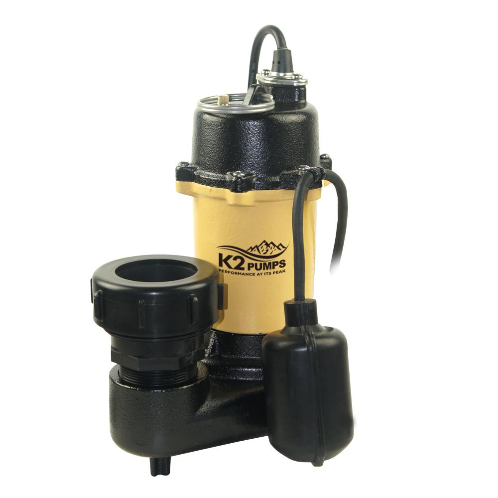 3/4 hp CastIron Sewage & Effluent Pumps Water Pumps The Home Depot