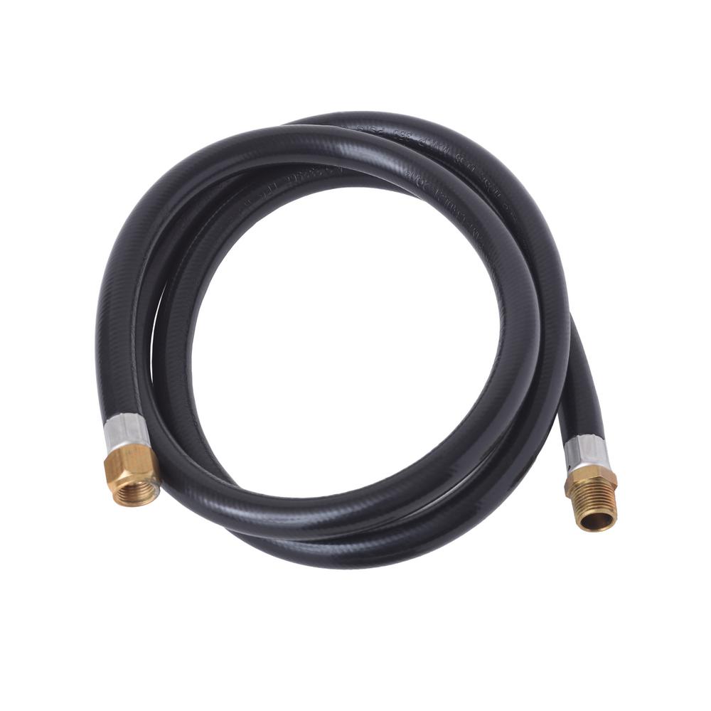 Flame King 60 in. Thermo Plastic Hose Assembly for LP and Natural Gas
