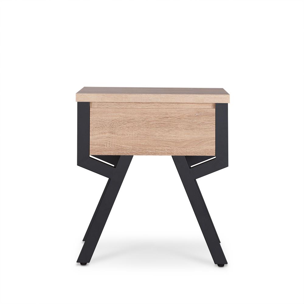 light wood side tables