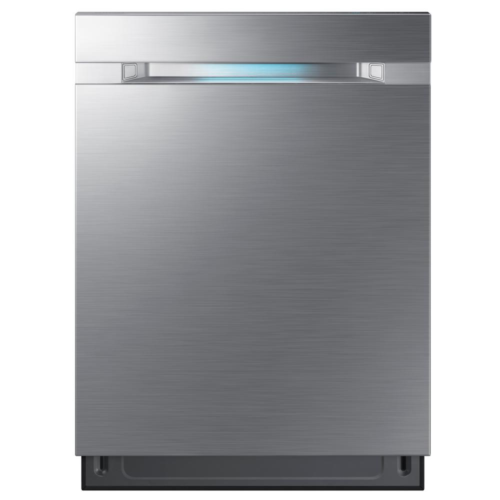 Samsung 24 in Top Control Tall Tub WaterWall Dishwasher in Stainless