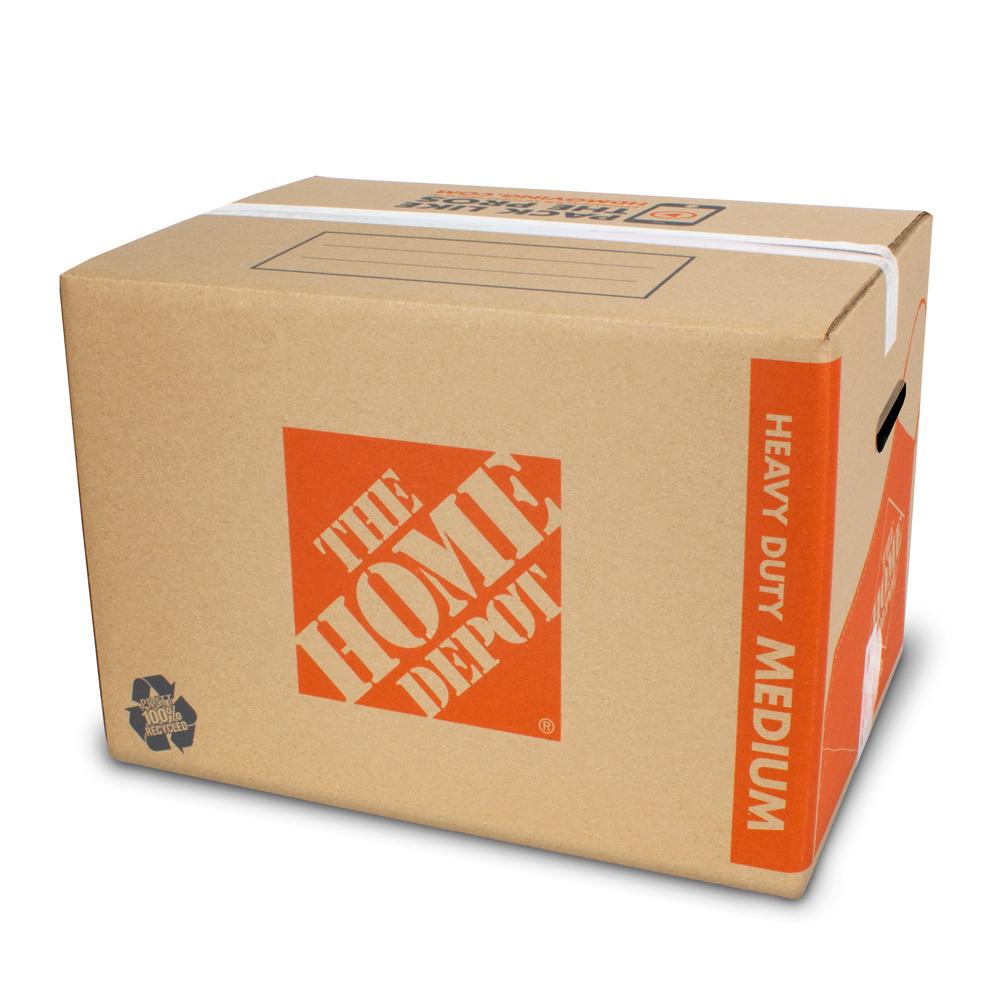 The Home Depot 16 in. L x 12 in. W x 12 in. D HeavyDuty Small Moving