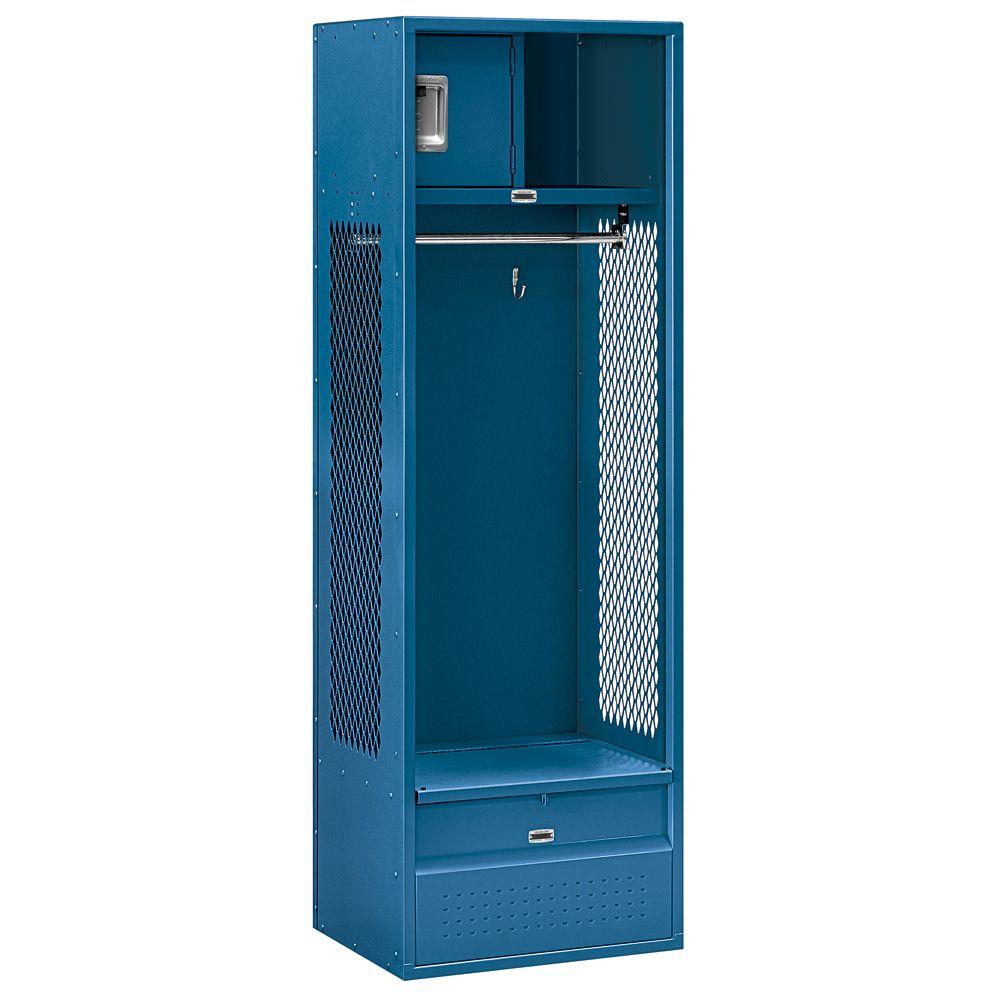 Blue Lockers Storage Organization The Home Depot 70000