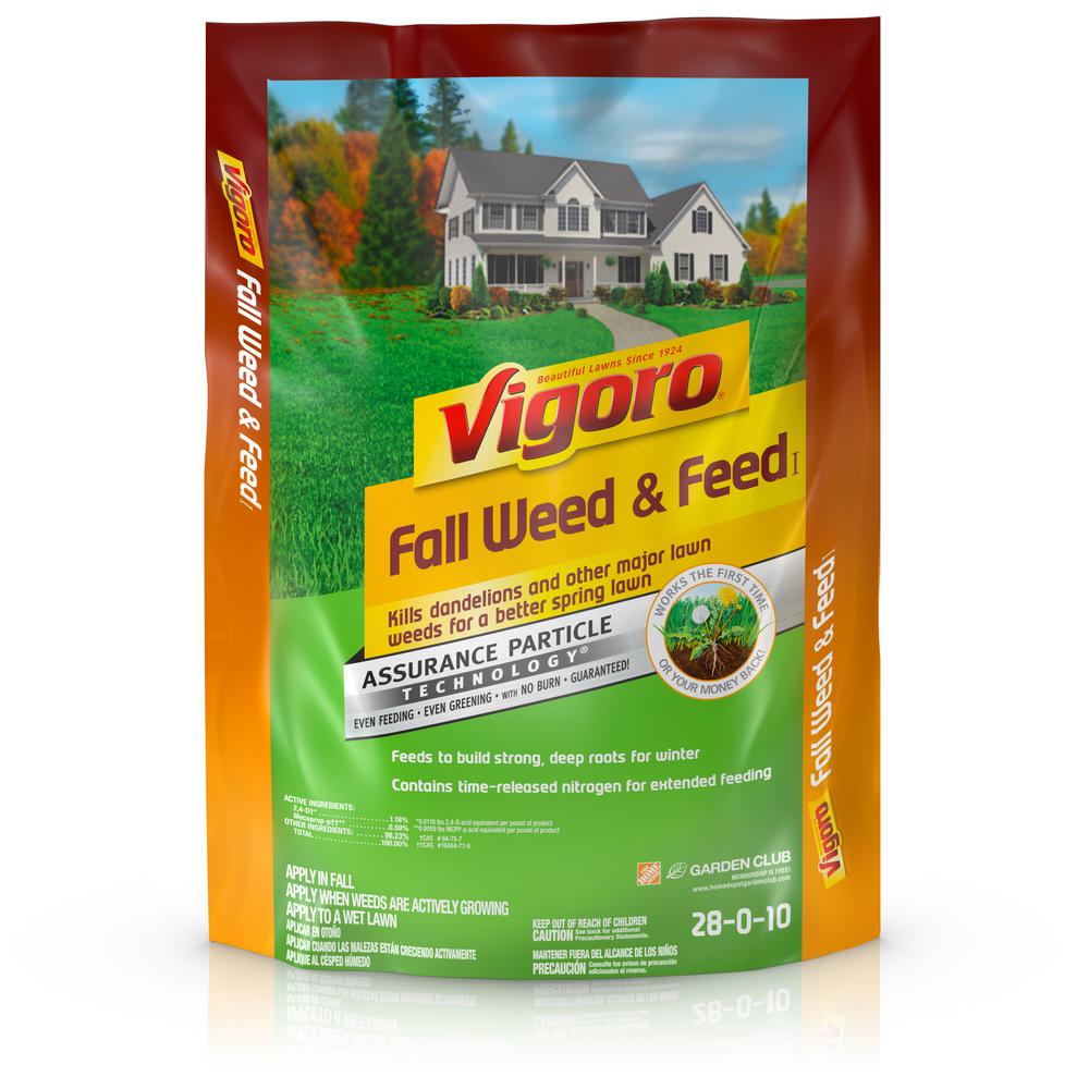 Vigoro 5,000 sq. ft. Fall Weed and Feed225261 The Home
