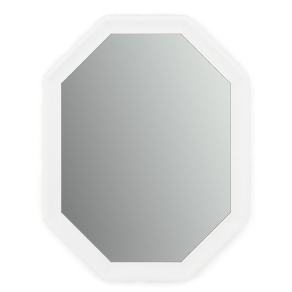 Delta 26 in. x 34 in. (M2) Octagonal Framed Mirror with Standard Glass ...