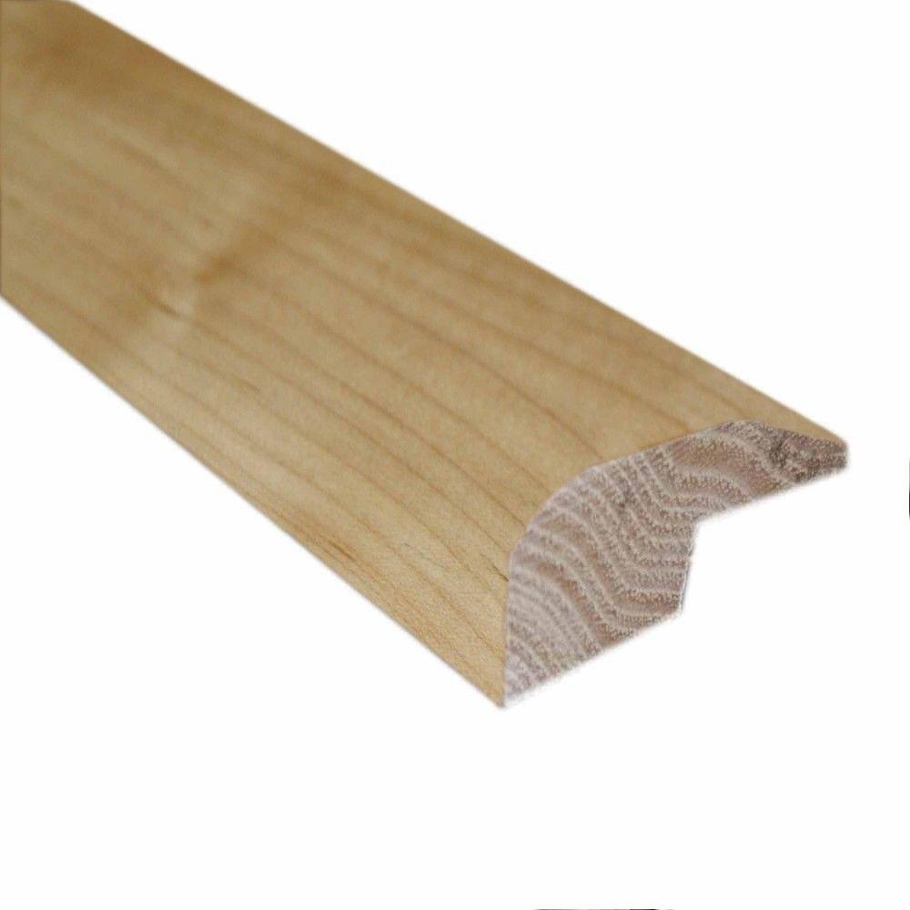 Unfinished Maple 3 4 In Thick X 2 In Wide X 78 In Length Hardwood Carpet Reducer Baby Threshold Molding