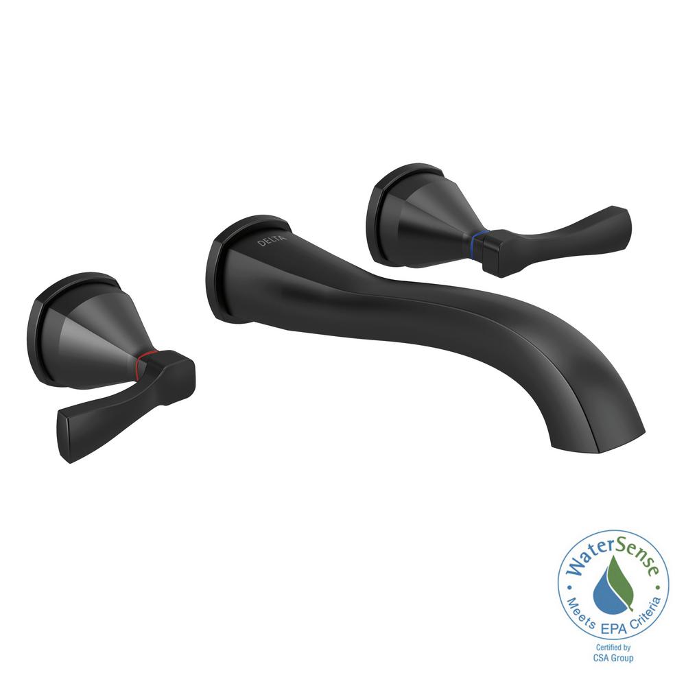 Delta R3500 Wl Manual Delta Ara 8 In. Wall-Mount Lavatory Rough-In ...