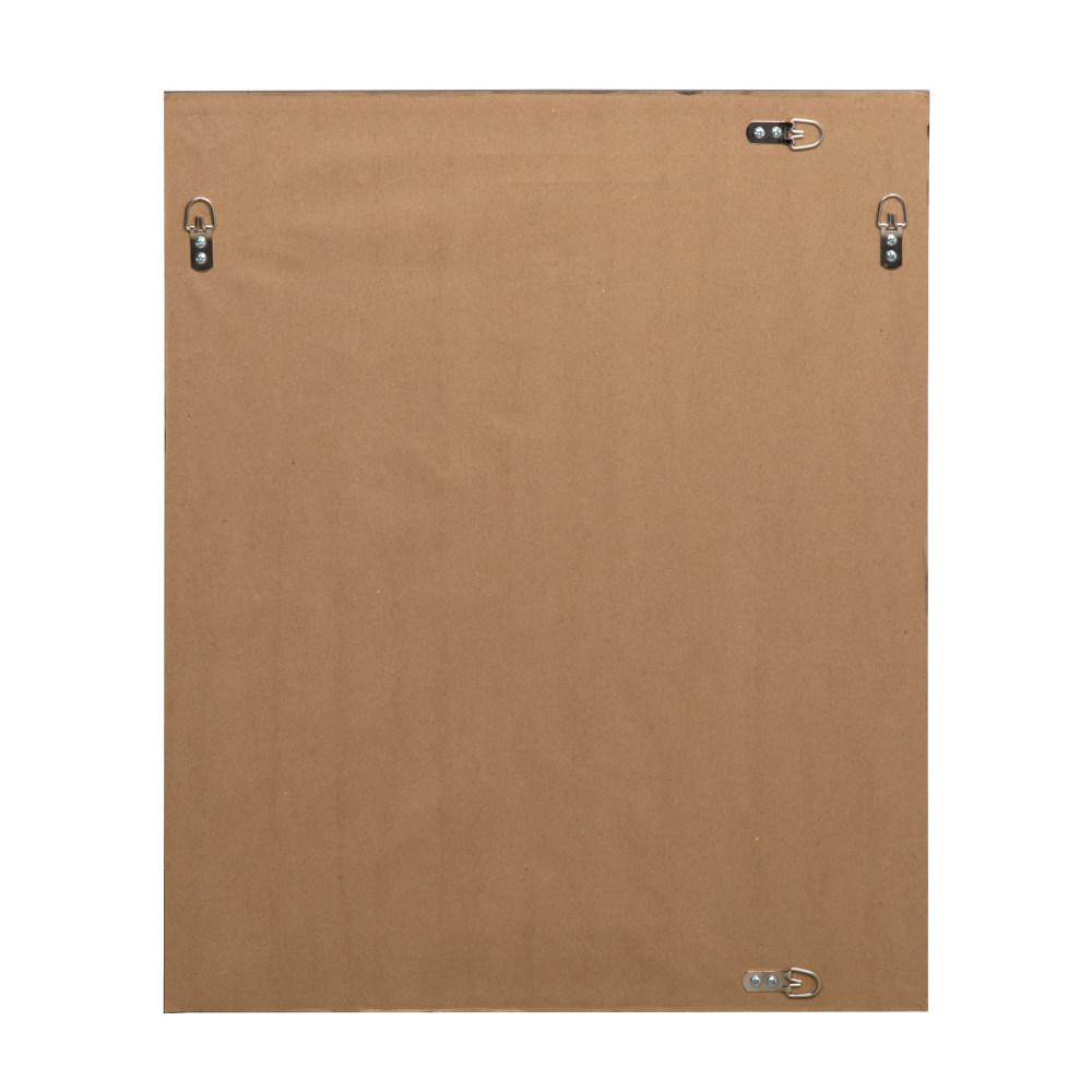 Kate And Laurel Calter Rectangle Black Wall Mirror 212970 The Kate And Laurel Calter Rectangle Black