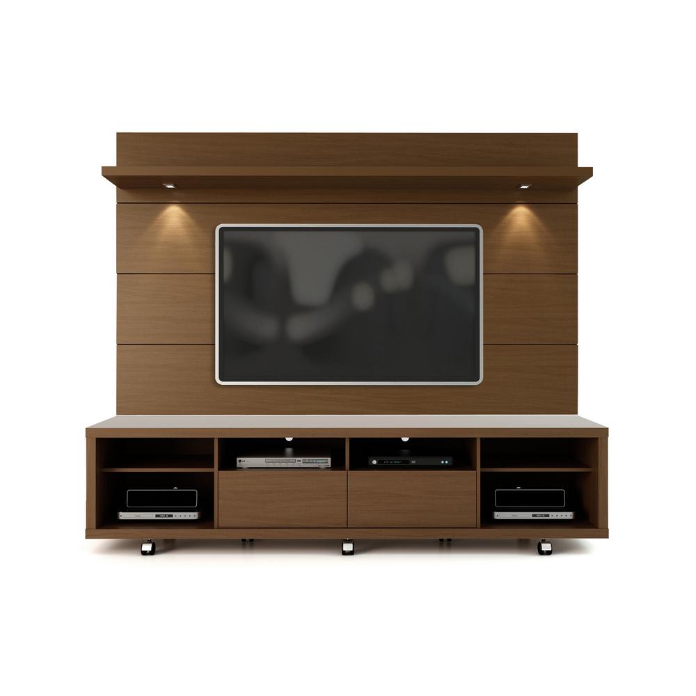 Cabrini Nut Brown Entertainment Center
