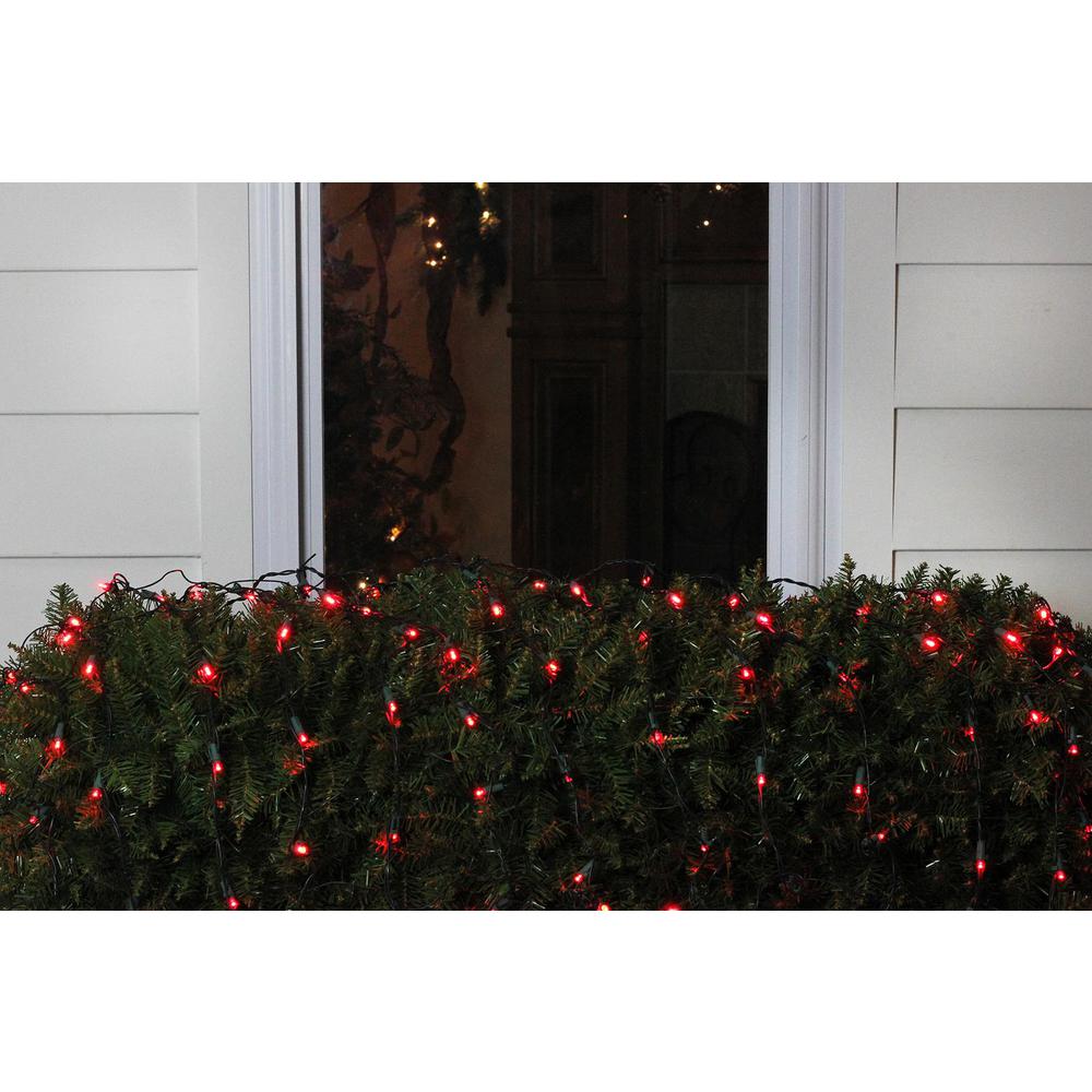 Northlight 4 Ft X 6 Red Led Net Style Christmas Lights With Red Led Net Style Christmas Lights