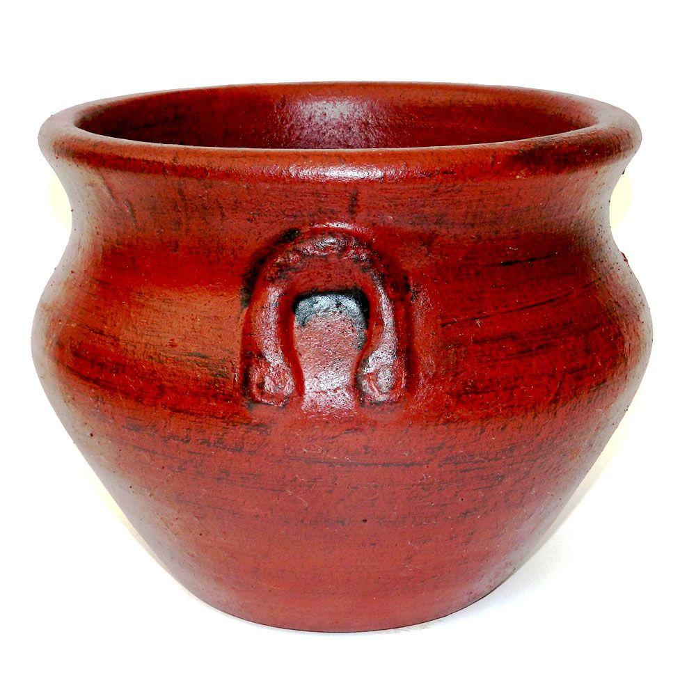 The Plant Stand of Arizona 12 in. Round Clay Mexican Pot