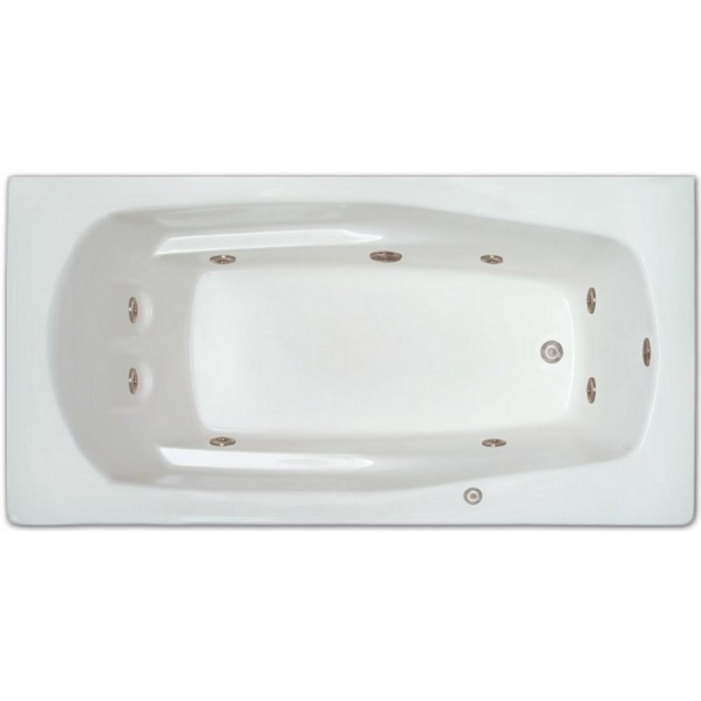 Universal Tubs Tiger's Eye 5.5 ft. Rectangular Dropin Whirlpool