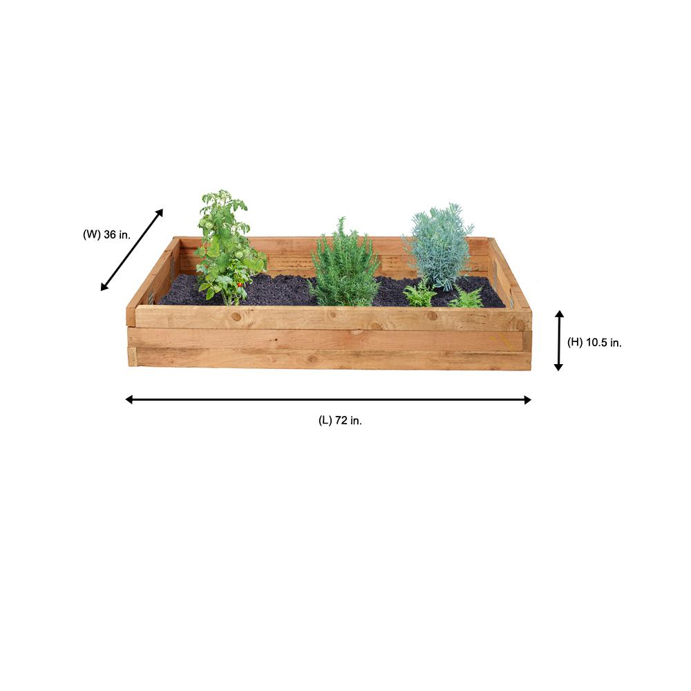 Outdoor Essentials 3 Ft X 6 Western Red Cedar Raised Garden Bed Kit 238004 The Home Depot - Home Depot Garden Bed Liner Outdoor Essentials 3 Ft X 6 Western Red Cedar Raised Garden Bed Kit 238004 The Home Depot - Home Depot Garden Bed Liner
