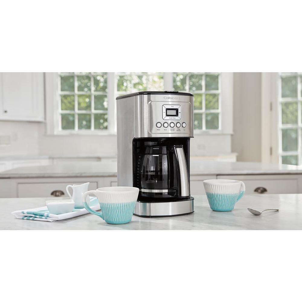 Cuisinart Perfectemp 14 Cup Stainless Steel Drip Coffee Maker Dcc 3200 The Home Depot