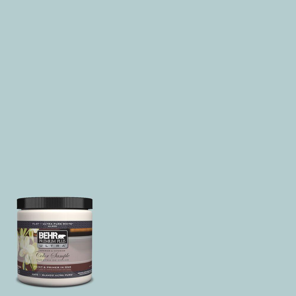 BEHR Premium Plus Ultra 8 oz. #UL220-8 Clear Pond Interior ... BEHR Premium Plus Ultra 8 oz. #UL220-8 Clear Pond Interior ...