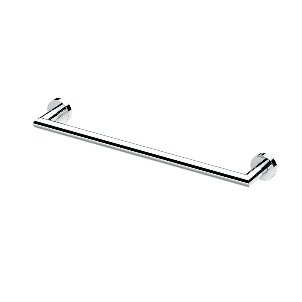 Gatco Glam, 18 in. Towel Bar in Chrome-4631 - The Home Depot