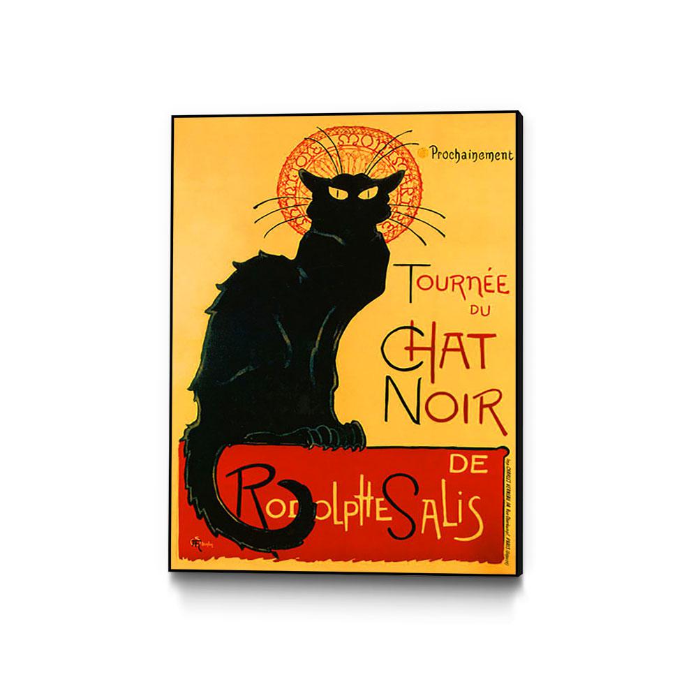 Chat Noir poster by Steinlen 16/" x 20/"