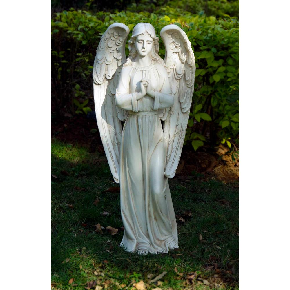 Hi Line Gift Praying Angel Standing Statue 75600 The Home Depot