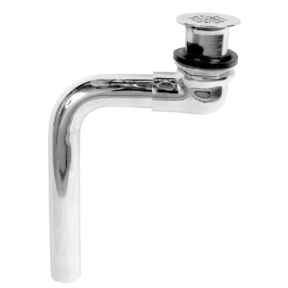 Oatey 11/2 in. x 16 in. Black Plastic Double Flanged Strainer Sink Drain Tailpiece Extension