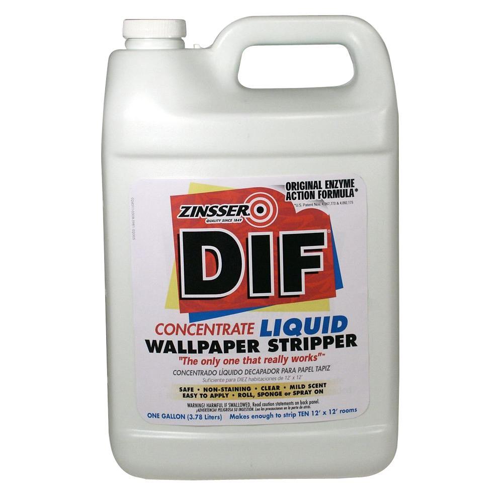 Zinsser 1 gal. DIF Gel Wallpaper Stripper (Case of 4)2431 The Home Depot