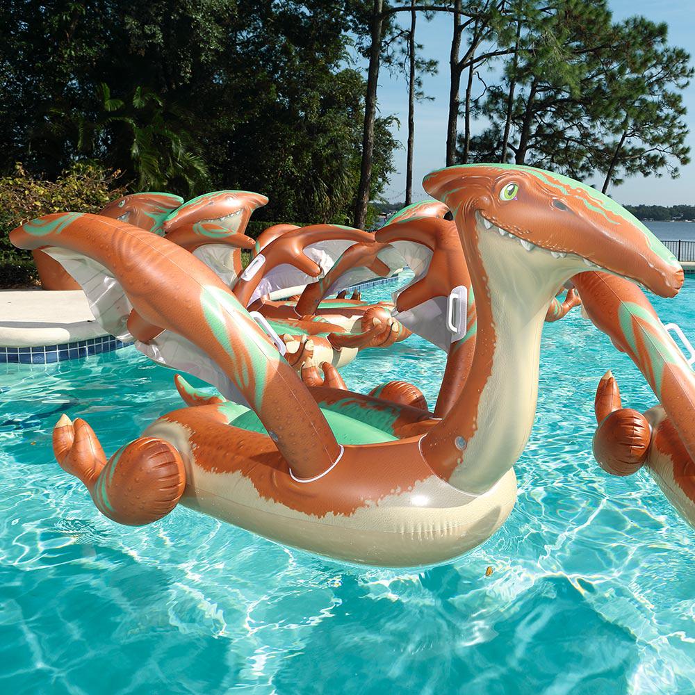 Bestway Pre Historic Pterodactyl Float For Swimming Pools 41105e The Home Depot
