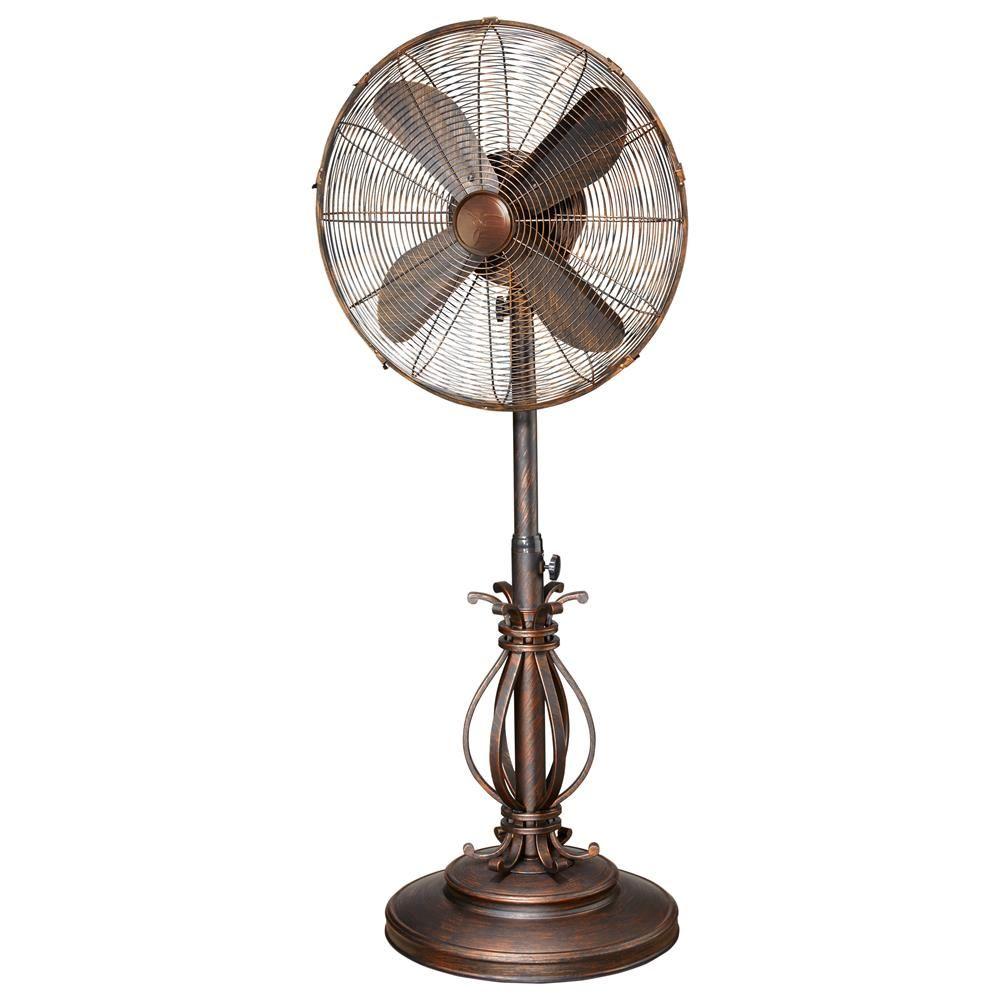 Designer Aire 18 In 3 Speed Prestigious Outdoor Floor Fan Hdf0698