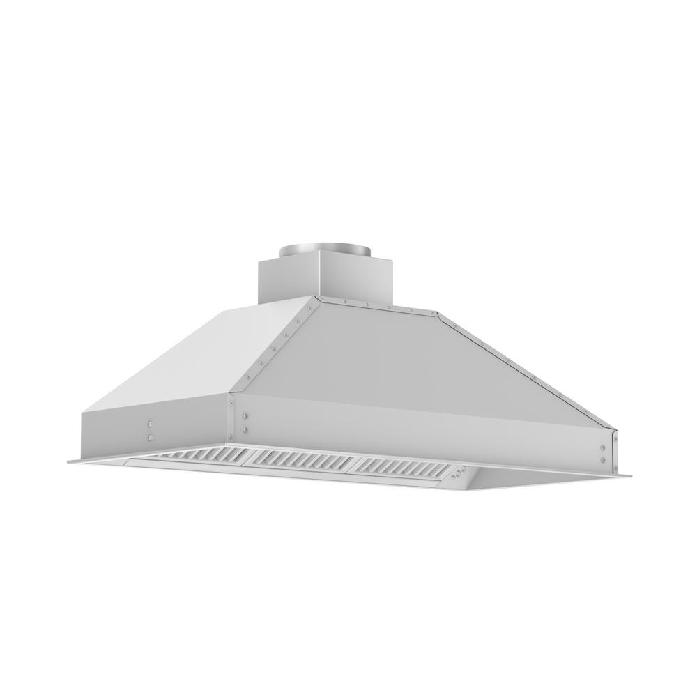 ZLINE Kitchen and Bath ZLINE 46 inch 1200 CFM Outdoor Range Hood Insert in... by ZLINE Kitchen and Bath