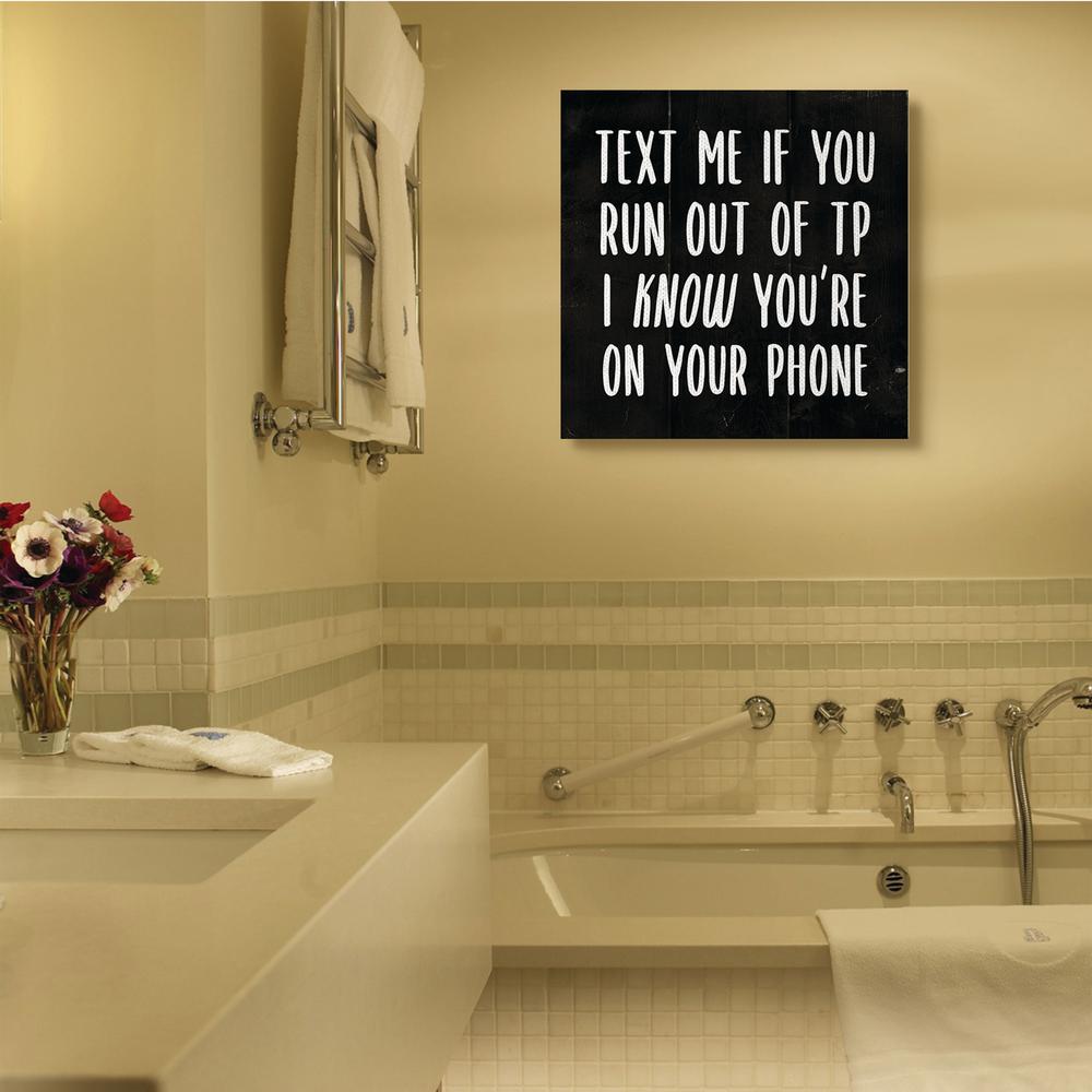 Home Bathroom Toilet Funny Wall Art Print Text Decor Gift Idea Nice Butt Hombuilt Com