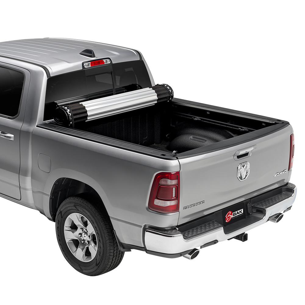 Bak Industries Revolver X4 Tonneau Cover For 07 19 Tundra 5 Ft 6 In Bed With Deck Rail System 79409t The Home Depot