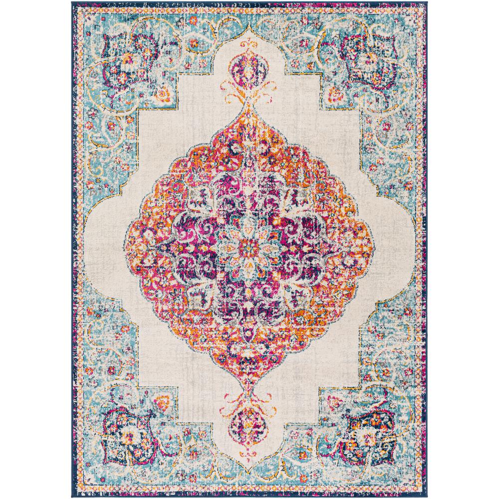 Artistic Weavers Solange Red 7 Ft 10 In X Medallion Area